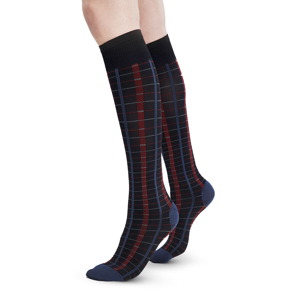 Solidea Scottish 100 den Knee High Socks (female and male)