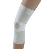 Solidea Silver Support Knee Sleeve (Ideal post knee replacement surgery or other knee surgeries)